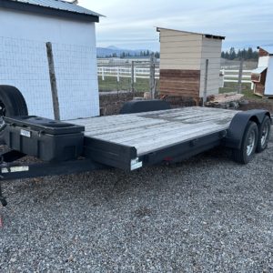 2018 Fox Trailers 6 1/2X18ft 10k flatbed Weekly